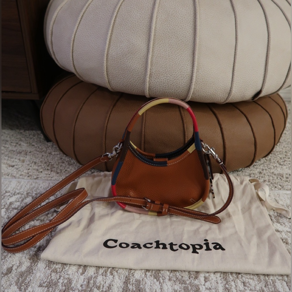 Coachtopia Mini Ergo Bag in Ecru